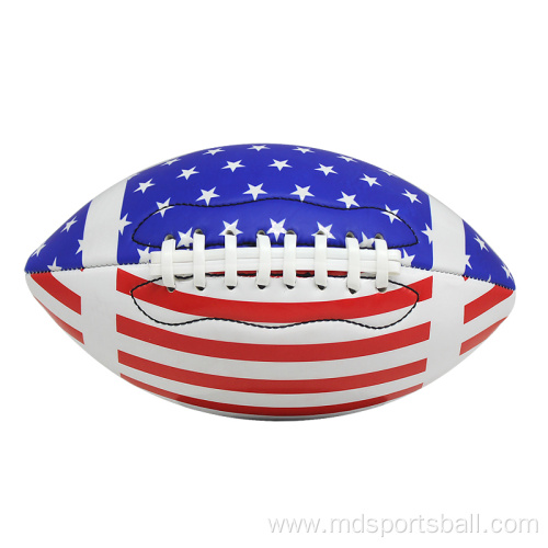 machine stitched professional american footballs